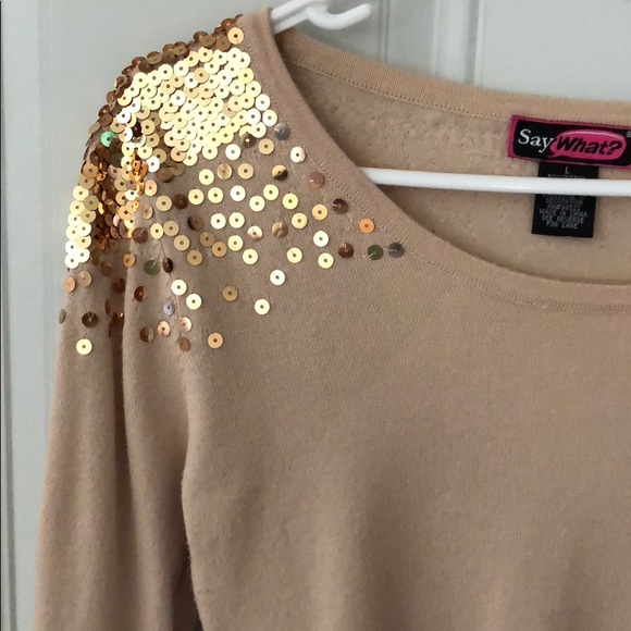 Sequins Top - Picture 2 of 5